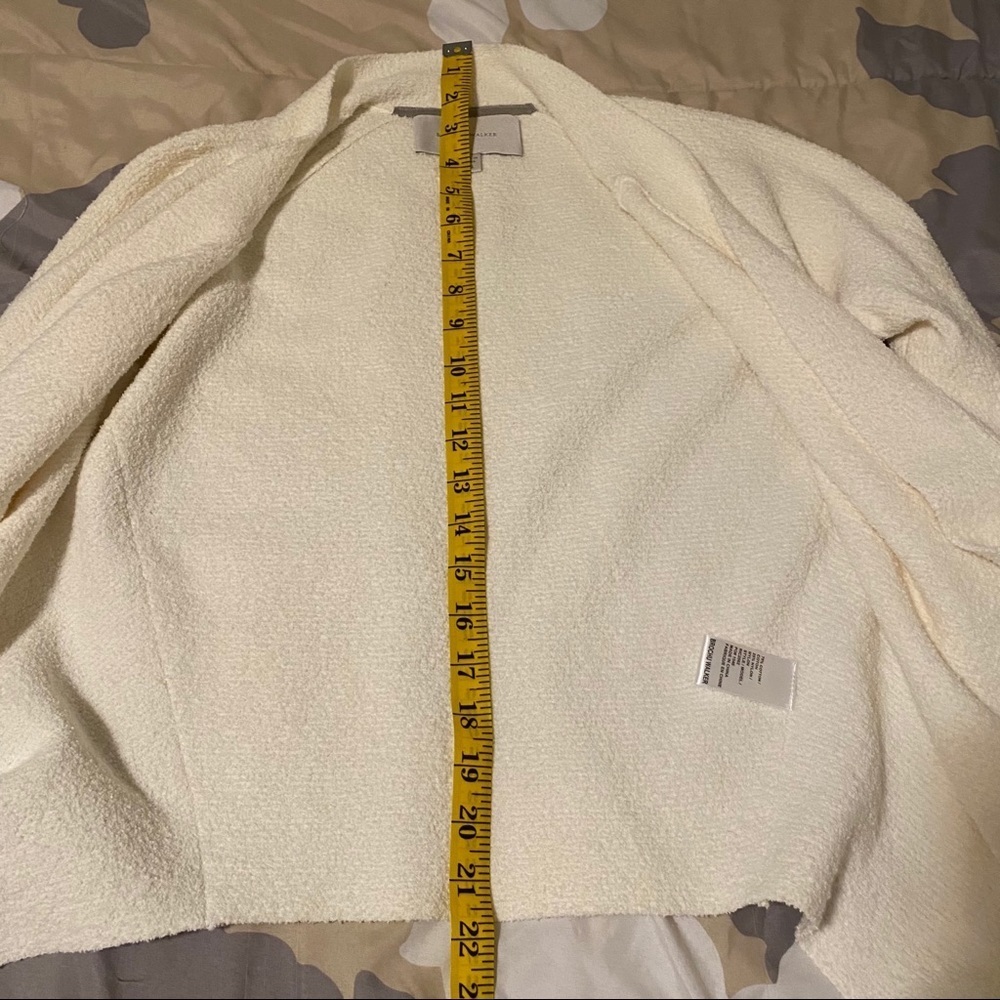 Brochu Walker Stowe drape front asymmetrical cardi - Picture 9 of 12